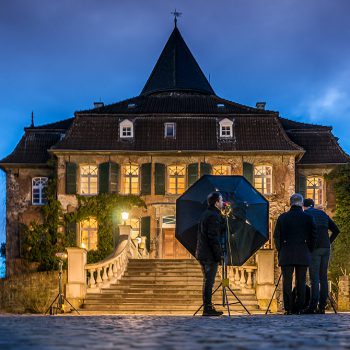 Unsere Treppe bei Nacht. (© Orths Medien GmbH)