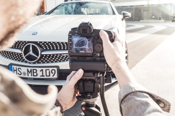 Autofotografie in Außenaufnahme