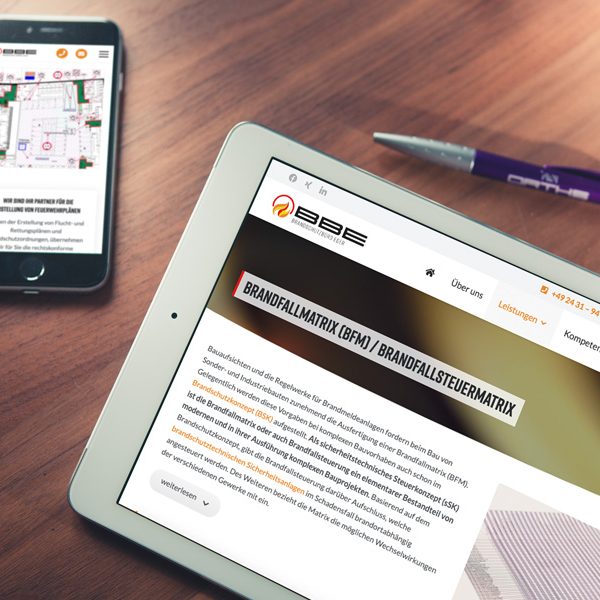 Natürlich punktet die Website ebenfalls auf mobilen Endgeräten. (© Orths Medien GmbH)
