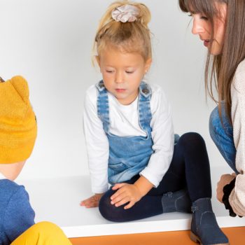 Mia und Luca während des Shootings (© Orths Medien GmbH)