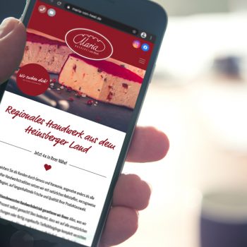 Das aufgefrischte Webdesign der Bäckerei (© Orths Medien GmbH)