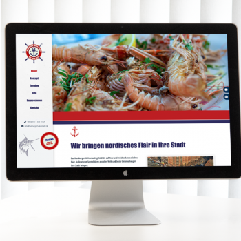 Die neue Website des Hamburger Hafenmarkts (© Orths Medien GmbH)
